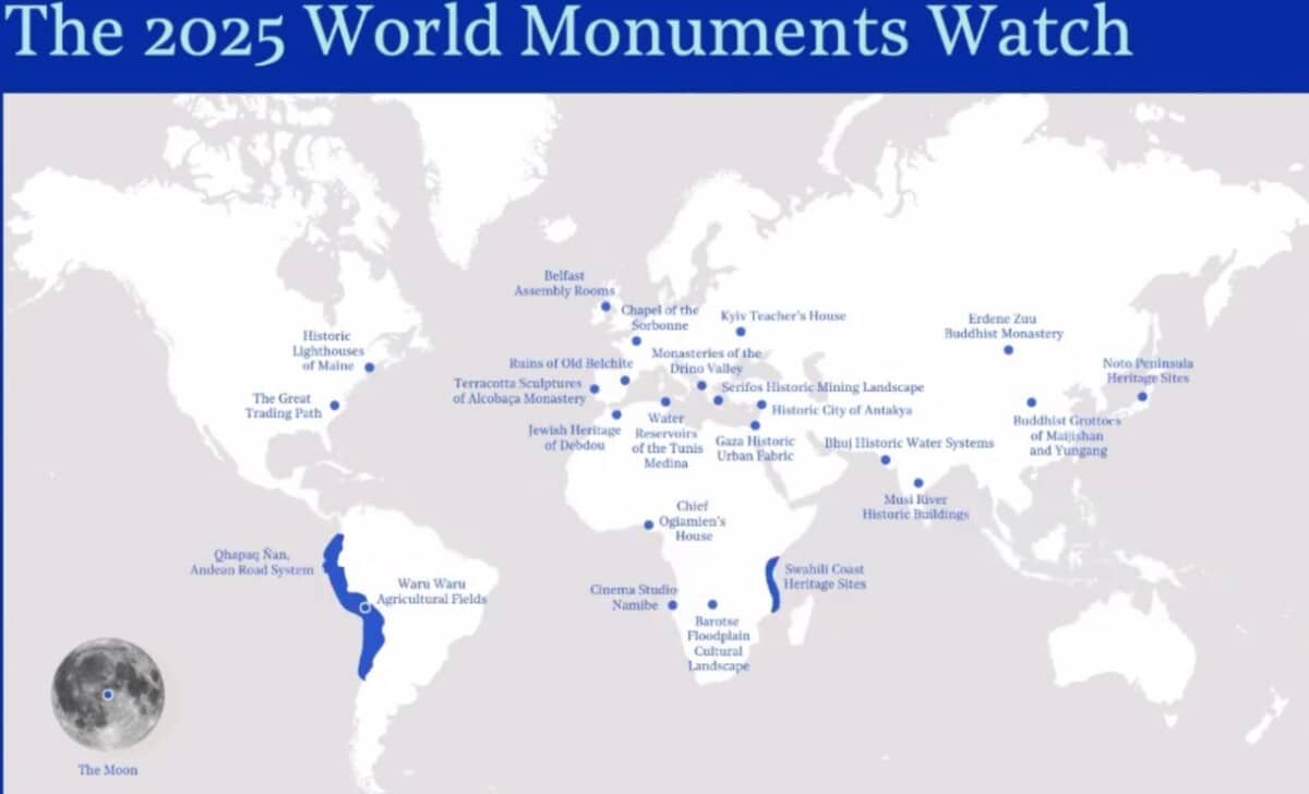 World Monuments Fund Anunță 2025 World Monuments Watch